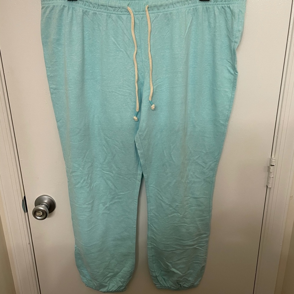Light blue city street joggers
